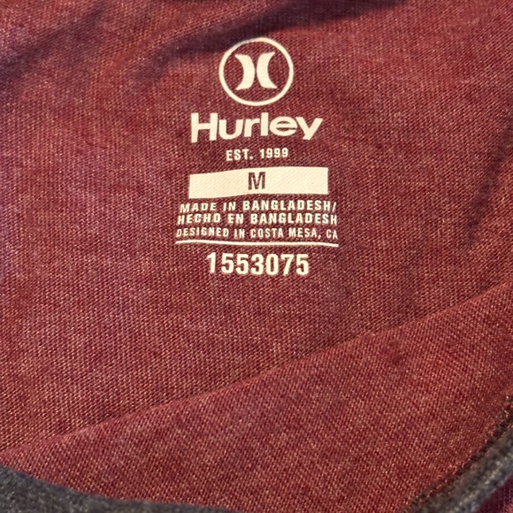 Hurley Two-Tone Long Sleeve Shirt - Picture 3 of 5